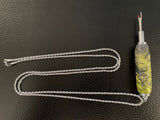 Magnetic Necklace Seam Ripper - Dyed wood
