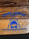 Shark Coochie Board - Black Limba Wood