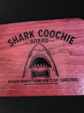 Shark Coochie Board - Purple Heart Wood