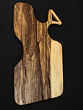 Shark Coochie Board - Black Limba Wood