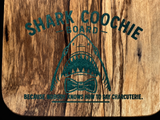 Shark Coochie Board - Black Limba Wood
