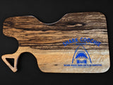 Shark Coochie Board - Black Limba Wood