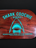 Shark Coochie Board - Padauk Wood