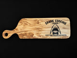 Shark Coochie Board - Olive Wood