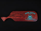 Shark Coochie Board - Padauk Wood