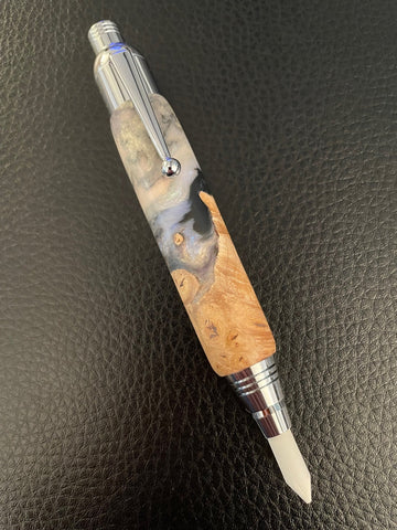 Chalk/Pen/Pencil Combo - Wood and Resin