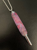 Magnetic Necklace Seam Ripper - Dyed Wood