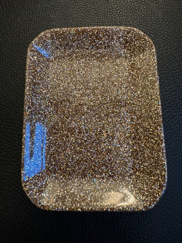 Gold Glitter Tray