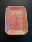 Peach Glitter Tray