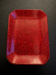 Ruby Red Glitter Tray