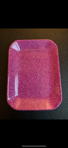 Lilac Glitter Tray