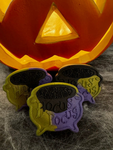 Sanderson Cauldrons (purple, green, & black)