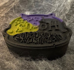 Sanderson Cauldrons (purple, green, & black)